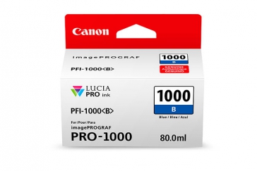 Canon PFI-1000B Blue Ink Cartridge - 80ml