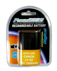 Power 2000 LP-E6 Rechargeable Battery