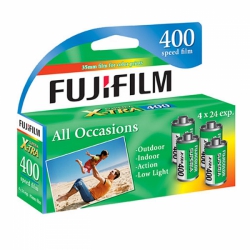 Fujicolor Superia X-TRA 400 ISO 35mm x 24 exp. 4 Pack 