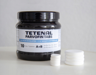 product Tetenal Parvofin Film Developing Tabs - CLOSEOUT