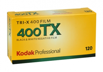 Kodak Tri-X 400 ISO<br>120 Size TX - 5 pack