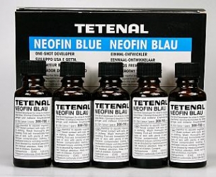 Tetenal Neofin Blue Film Developer - 5 bottles of 30ml concentrate each