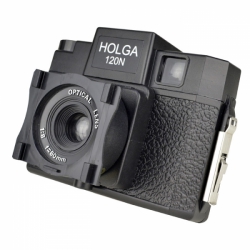 The Holga Lens/Filter Holder is specially designed for filters to slide easily into place.