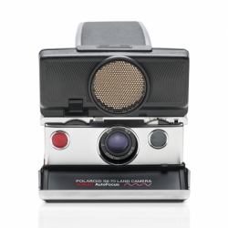 Polaroid SX70 Sonar Camera from Impossible - Silver 