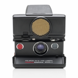Polaroid SX70 Sonar Camera from Impossible - Black