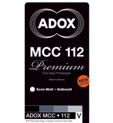 Adox Premium MCC 112 VC FB 12x16/25 Sheets - Semi Matte