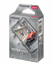 product Fuji Instax Mini Stone Gray Instant Film 10 Exposures