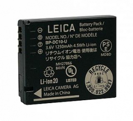 Leica BP-DC10U Li-Ion Replacement Battery for D-Lux 5