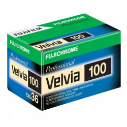 Fujichrome Velvia 100 ISO 35mm x 36 exp. RVP 