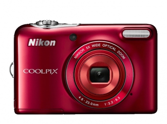Nikon COOLPIX L32 Digital Camera - Red