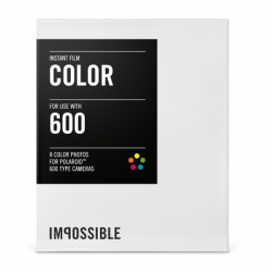 Impossible Instant Color Film for Poloaroid 600 Type Cameras - 3.5 x 4.2 in.
