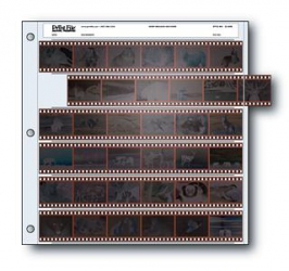 Printfile Archival Negative Preservers 35mm 6 strips of 6 negatives - 100 pack (356HB)