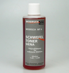 Moersch MT4 Siena Polysulfide Toner <br>100 ml