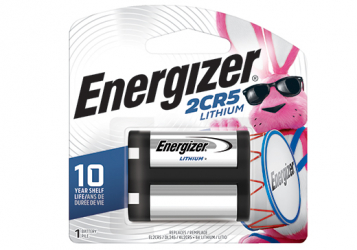 Energizer 2CR5 6 volt Lithium Battery