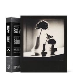 Impossible Instant B&W Film 2.0 with Black Frames for Polaroid 600 Type Cameras - 3.5x4.2