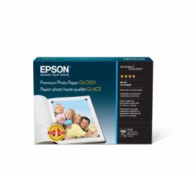 product Epson Premium Photo Paper Glossy - 256gsm 4x6/100 Sheets