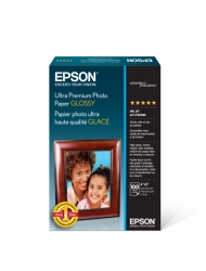 Epson Ultra Premium Photo Paper Glossy 4x6/100 Sheets