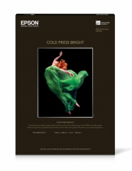 Epson Cold Press Bright Inkjet Paper 17 in. x 50 ft. Roll