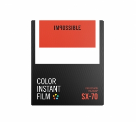 Impossible Instant Color Film for SX-70 - White Frame 8 Exposures 