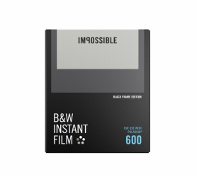 Impossible Instant Back and White Film for 600 - Black Frame 8 Exposures