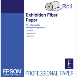 product Epson Exhibition Fiber Inkjet Paper - 325gsm 44 in. x 50 ft. Roll