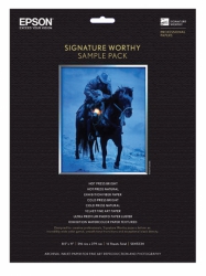 Epson Signature Worthy Sample Pack 8.5x11/14 sheets