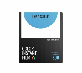 Impossible Instant Color Film for 600 - Round Frame White 8 Exposures