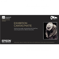 Epson Exhibition Canvas Matte 395gsm Inkjet Paper 17 inch x 40 ft. Roll