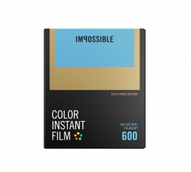 Impossible Instant Color Film for 600 - Gold Frame 8 Exposures