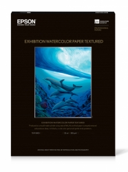Epson Exhibition Watercolor Inkjet Paper - 320gsm 8.5x11/25 Sheets 