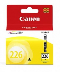 Canon Chromalife100+ CLI-226 Yellow Ink Cartridge for Canon PIXMA iP4820 &amp; MG8120 Inkjet Printers