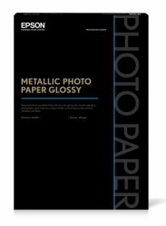 Epson Metallic Glossy 257gsm Inkjet Paper - 13x19/25 Sheets 