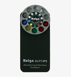 Holga iPhone 5 Detachable Lens and Filter Case - Black