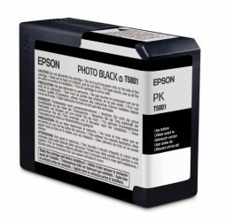 product Epson UltraChrome K3 Photo Black Ink Cartridge (T580100) for 3800 and 3880 Inkjet Printer - 80ml