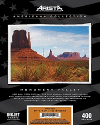 Arista Americana Collection Inkjet Fabric Monument Valley- <br>400gsm 13 inch x 15 ft. Roll