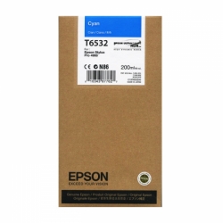 Epson UltraChrome HDR Cyan Ink Cartridge (T653200) for the Stylus Pro 4900 - 200ml