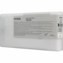 Epson UltraChrome HDR Light Light  Black Ink Cartridge (T653900) for the Stylus Pro 4900 - 200ml