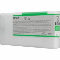 Epson UltraChrome HDR Green Ink Cartridge (T653B00) for the Stylus Pro 4900 - 200ml