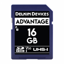 Delkin Devices 16GB Secure Digital (SDXC) 633X UHS-I -  Memory Card