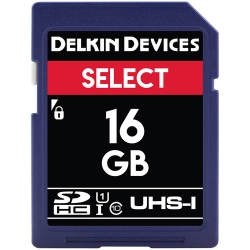 Delkin Devices 16GB Secure Digital (SDHC) Class 10 - Memory Card
