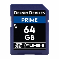 Delkin Devices 64GB Secure Digital (SDXC) 1900X UHS-I/II U3 - Memory Card