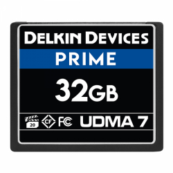 Delkin Devices 32GB Compact Flash (CF) 1050X UDMA 7 - Memory Card