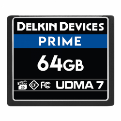 Delkin Cinema 64GB Compact Flash (CF) UDMA 7 - Memory Card 