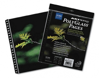 Itoya PolyGlass Refill Pages for Multi-Ring Album - 11x17/10 pages