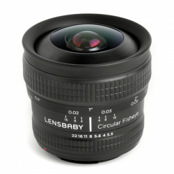  Lensbaby Circular Fisheye 5.8mm f/3.5 Canon EF Lens