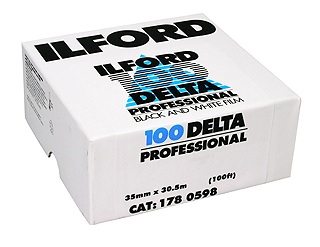 product Ilford Delta Pro 100 35mm x 100 ft.