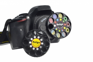 Holga DSLR Detachable Special Effect Lenses and Color Filter Turret for Nikon