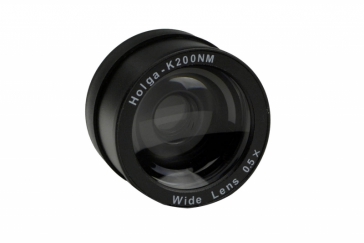 Holga .5x Wide Angle Adapter Lens for K-200NM 35mm Camera