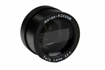 Holga 2.5x Telephoto Adapter Lens for K-200NM 35mm Camera