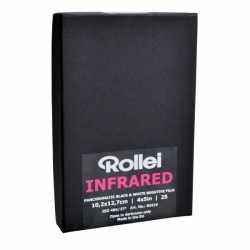 Rollei Infrared 400 ISO 4x5/25 Sheets Short Date Special 
